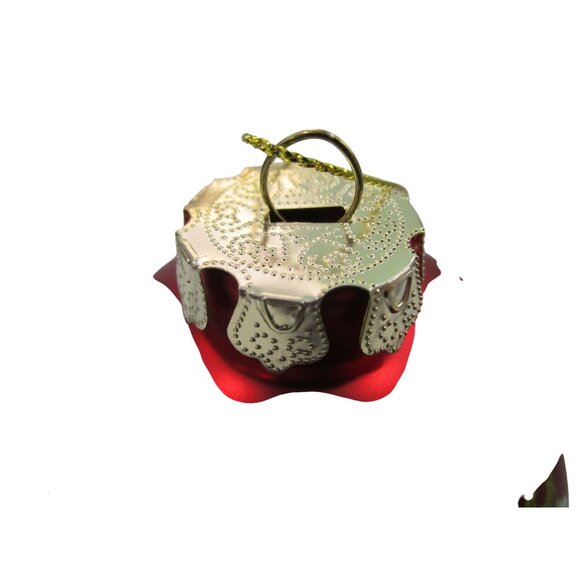 Jesus Is The Reason For The Season Red Christmas Ornament EUC - Picture 5 of 10